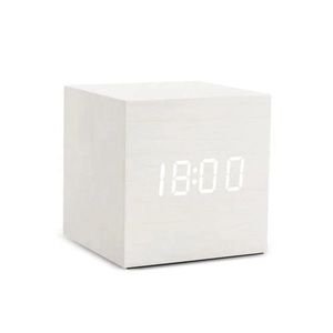 Woode Cube LED Alarm Clock